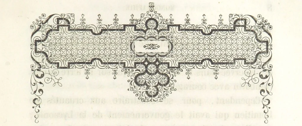 An illustration from Monographie de la Cathédrale de Nevers, 1854, leaf 27