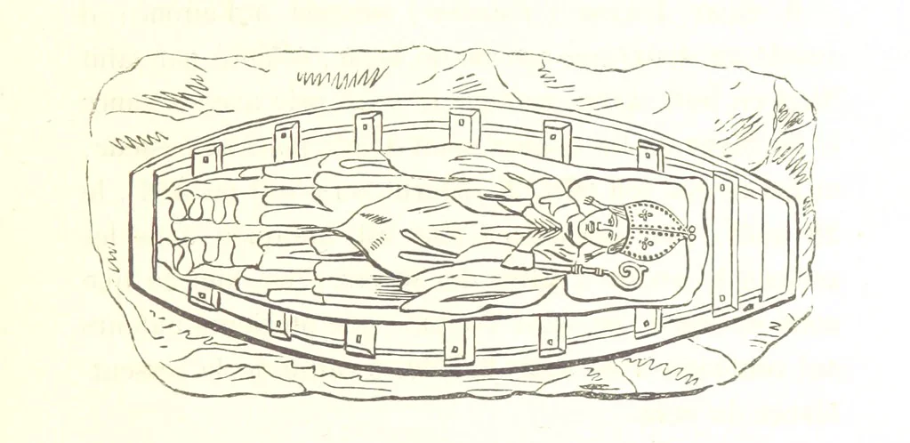 An illustration from Monographie de la Cathédrale de Nevers, 1854, leaf 299
