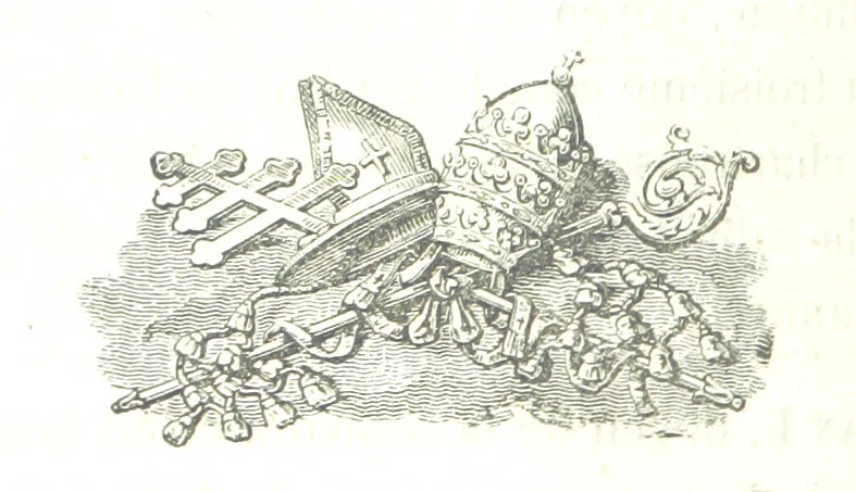 An illustration from Monographie de la Cathédrale de Nevers, 1854, leaf 328