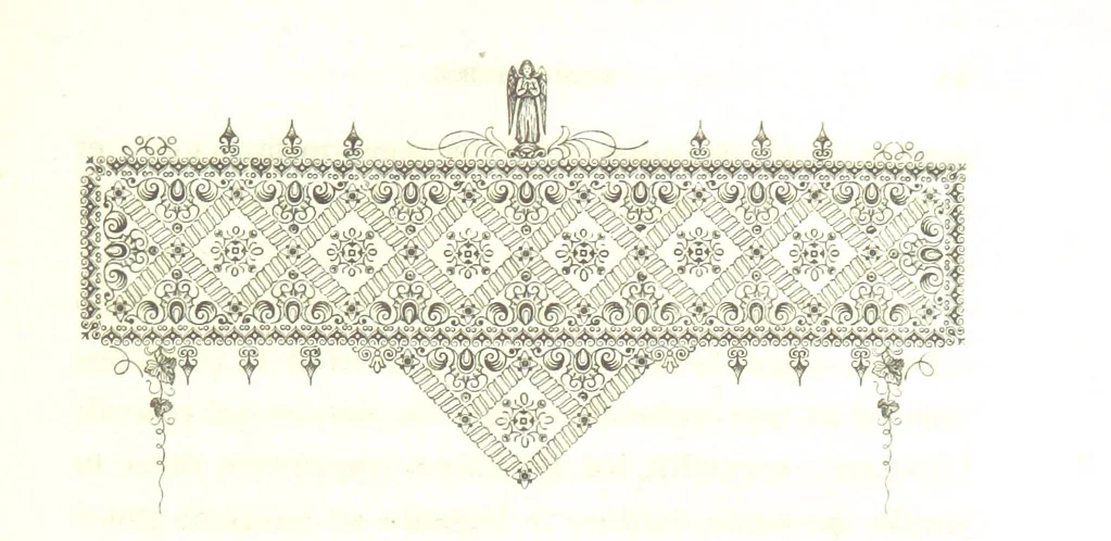 An illustration from Monographie de la Cathédrale de Nevers, 1854, leaf 65
