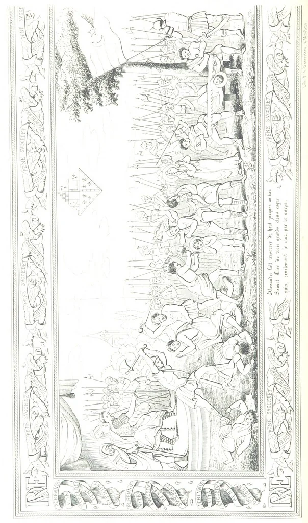 An illustration from Monographie de la Cathédrale de Nevers, 1854, leaf 88
