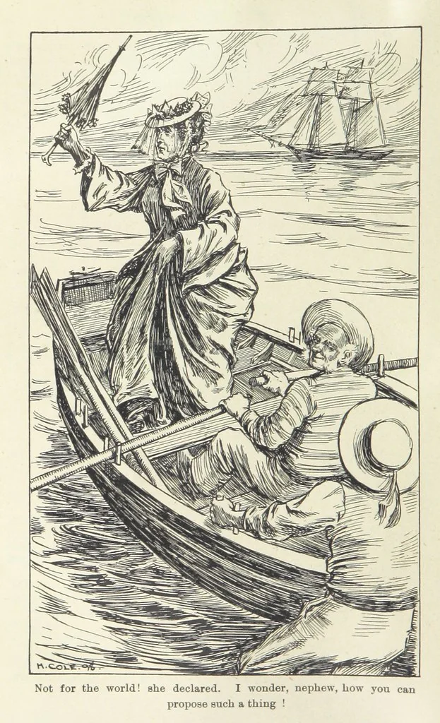 An illustration from Paving the Way. A romance of the Australian Bush, 1898, leaf 100