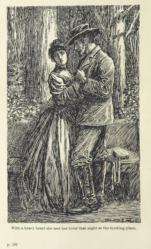 An illustration from Paving the Way. A romance of the Australian Bush, 1898, leaf 216