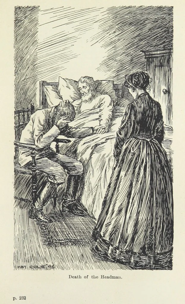 An illustration from Paving the Way. A romance of the Australian Bush, 1898, leaf 271