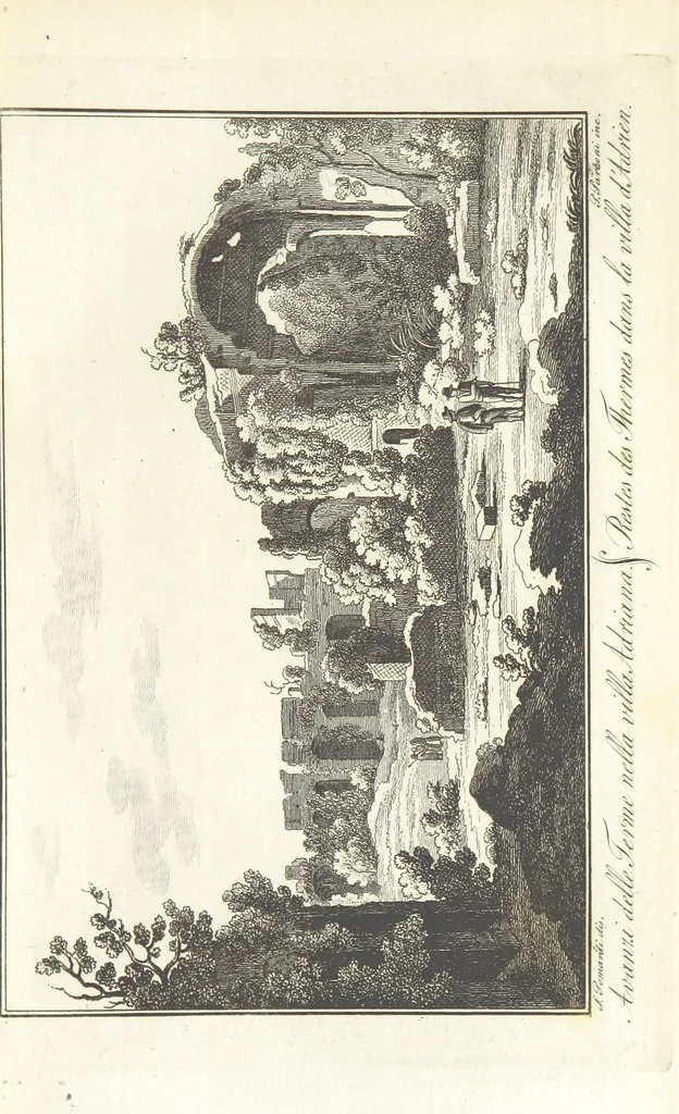 An illustration from Viaggio antiquario ne'contorni di Roma, 1819, leaf 153