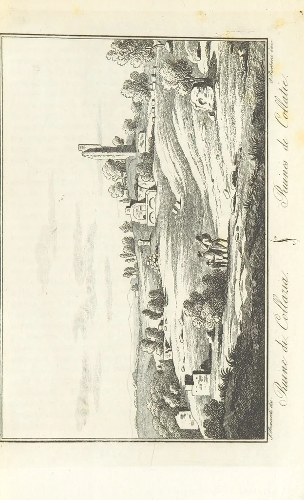 An illustration from Viaggio antiquario ne'contorni di Roma, 1819, leaf 269