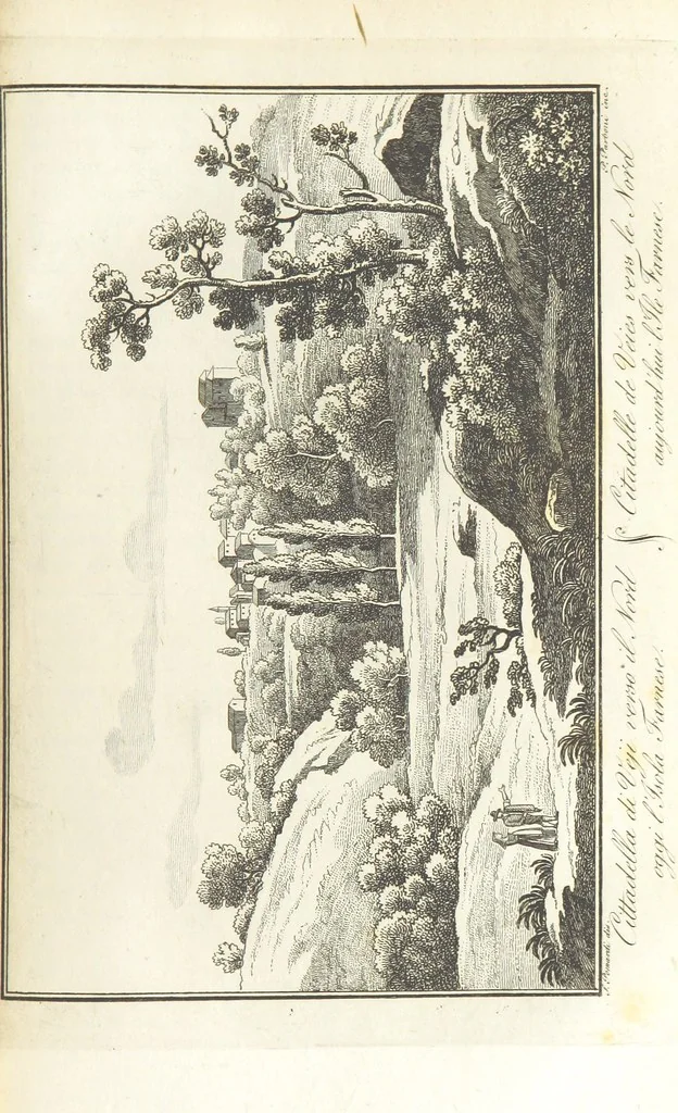 An illustration from Viaggio antiquario ne'contorni di Roma, 1819, leaf 67