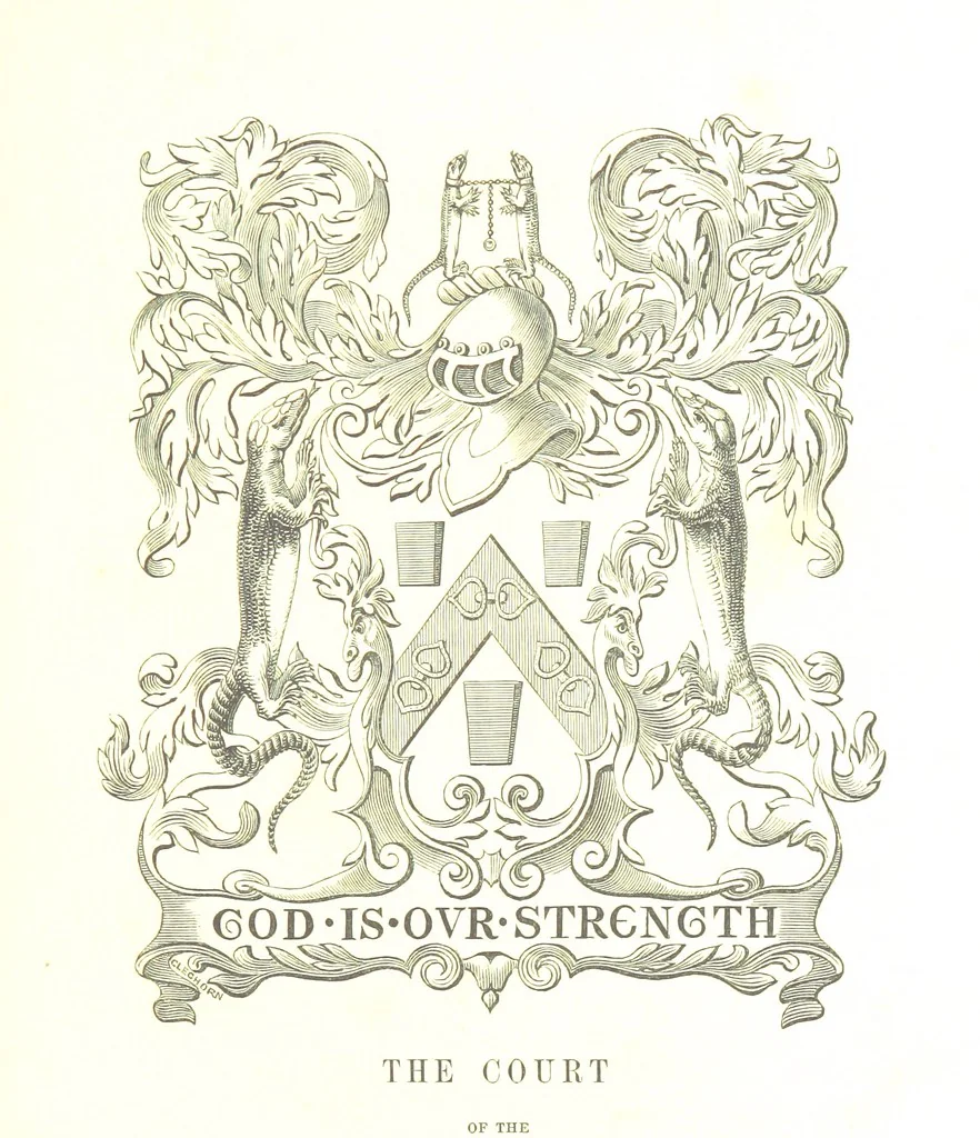 An illustration from Some account of the Worshipful Company of Ironmongers. Compiled from their own Records and other authentic sources of information, by J. N, 1851, leaf 13