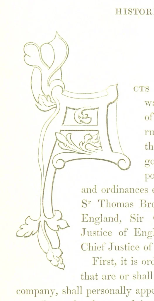 An illustration from Some account of the Worshipful Company of Ironmongers. Compiled from their own Records and other authentic sources of information, by J. N, 1851, leaf 157