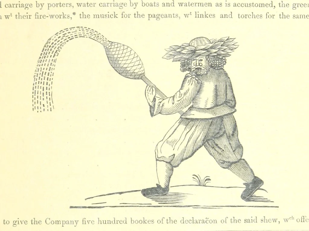 An illustration from Some account of the Worshipful Company of Ironmongers. Compiled from their own Records and other authentic sources of information, by J. N, 1866, leaf 249