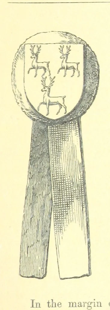 An illustration from Some account of the Worshipful Company of Ironmongers. Compiled from their own Records and other authentic sources of information, by J. N, 1866, leaf 73