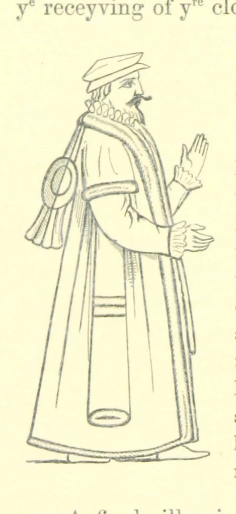 An illustration from Some account of the Worshipful Company of Ironmongers. Compiled from their own Records and other authentic sources of information, by J. N, 1866, leaf 74