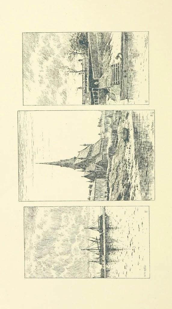 An illustration from History of Runcorn; with an account of the ancient village of Weston ... Drawings by H. Fitton. [Reprinted from the “Runcorn Guardian.”, 1887, leaf 134
