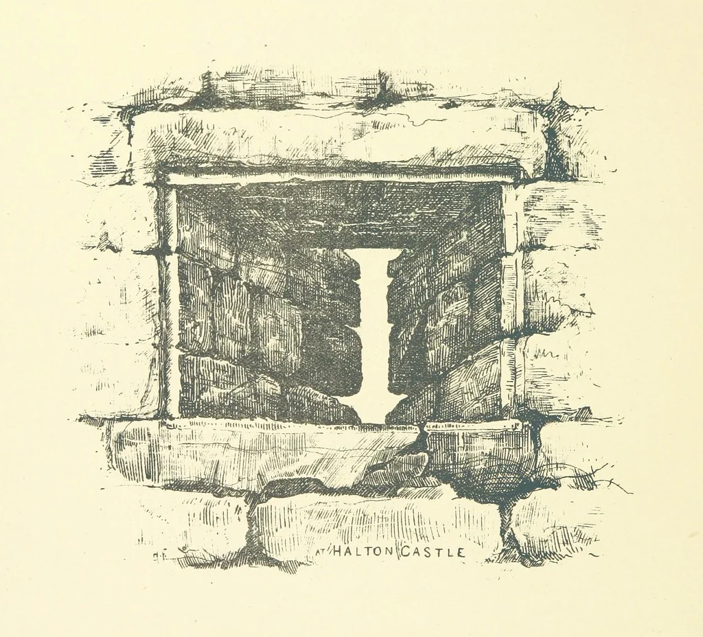 An illustration from History of Runcorn; with an account of the ancient village of Weston ... Drawings by H. Fitton. [Reprinted from the “Runcorn Guardian.”, 1887, leaf 180