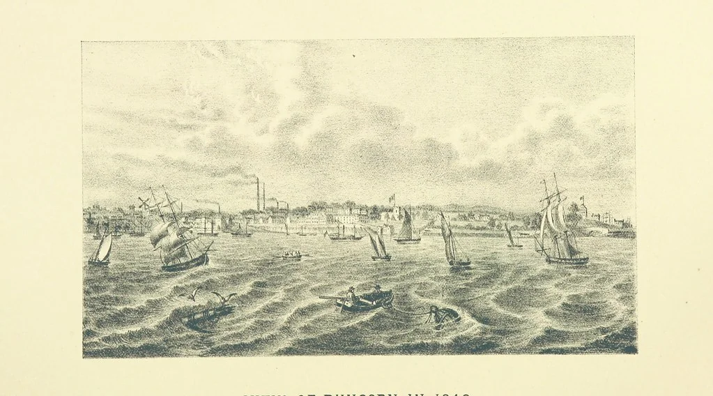 An illustration from History of Runcorn; with an account of the ancient village of Weston ... Drawings by H. Fitton. [Reprinted from the “Runcorn Guardian.”, 1887, leaf 208