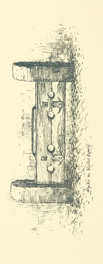 An illustration from History of Runcorn; with an account of the ancient village of Weston ... Drawings by H. Fitton. [Reprinted from the “Runcorn Guardian.”, 1887, leaf 226