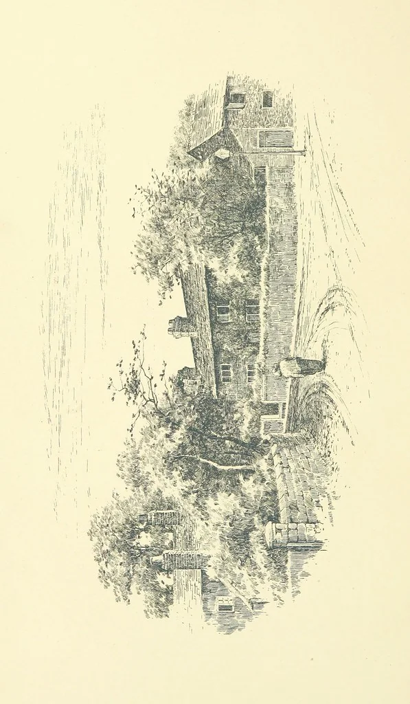An illustration from History of Runcorn; with an account of the ancient village of Weston ... Drawings by H. Fitton. [Reprinted from the “Runcorn Guardian.”, 1887, leaf 6