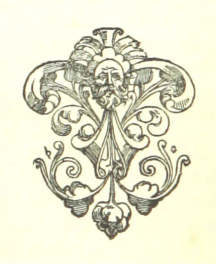 An illustration from Description générale du Païs et Duché de Berry et Diocèse de Bourges. Avec les cartes géographiques dudict païs ... Publié d'après le manuscrit autographe de la Bibliothèque Nationale de Paris [by A. Aupetit, 1883, leaf 132