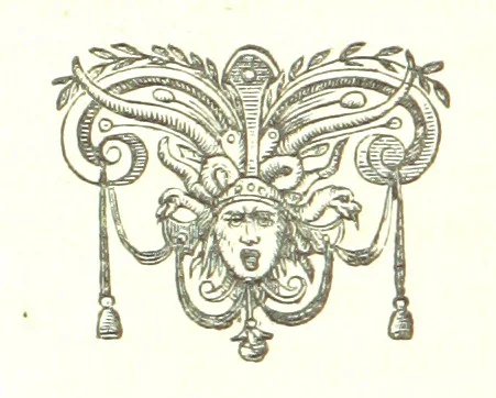 An illustration from Description générale du Païs et Duché de Berry et Diocèse de Bourges. Avec les cartes géographiques dudict païs ... Publié d'après le manuscrit autographe de la Bibliothèque Nationale de Paris [by A. Aupetit, 1883, leaf 72