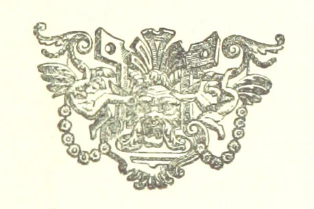 An illustration from Description générale du Païs et Duché de Berry et Diocèse de Bourges. Avec les cartes géographiques dudict païs ... Publié d'après le manuscrit autographe de la Bibliothèque Nationale de Paris [by A. Aupetit, 1883, leaf 85