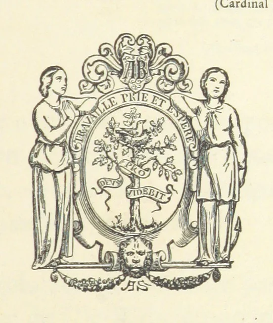An illustration from Les Environs de l'Ille-Barbe ... Avec ... planches, etc, 1892, leaf 11