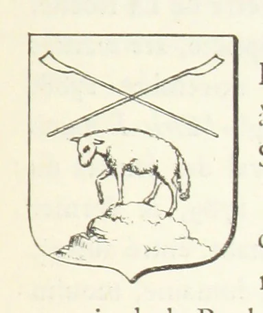 An illustration from Les Environs de l'Ille-Barbe ... Avec ... planches, etc, 1892, leaf 203
