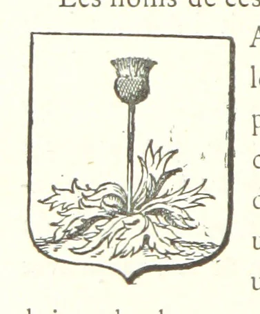 An illustration from Les Environs de l'Ille-Barbe ... Avec ... planches, etc, 1892, leaf 230