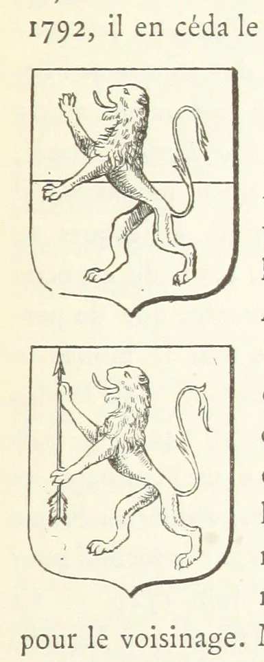 An illustration from Les Environs de l'Ille-Barbe ... Avec ... planches, etc, 1892, leaf 371