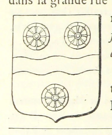An illustration from Les Environs de l'Ille-Barbe ... Avec ... planches, etc, 1892, leaf 436