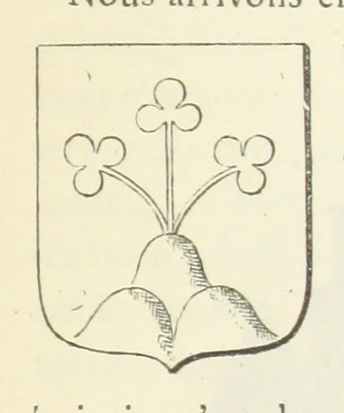 An illustration from Les Environs de l'Ille-Barbe ... Avec ... planches, etc, 1892, leaf 481