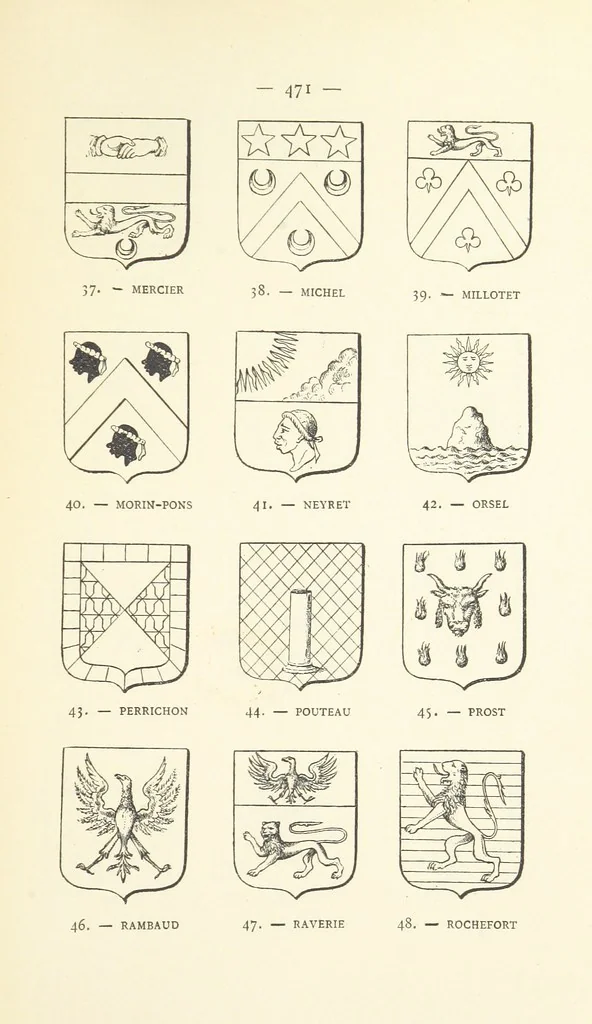 An illustration from Les Environs de l'Ille-Barbe ... Avec ... planches, etc, 1892, leaf 513