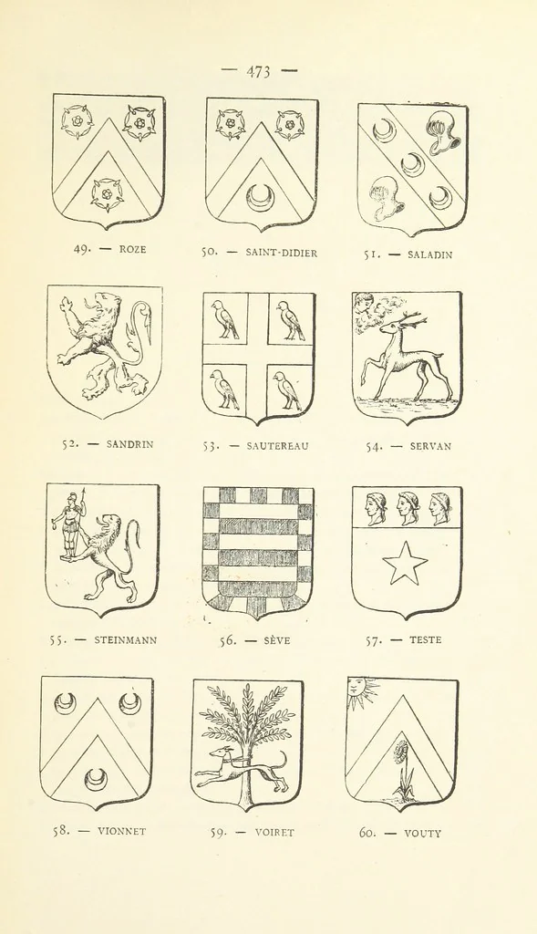 An illustration from Les Environs de l'Ille-Barbe ... Avec ... planches, etc, 1892, leaf 515