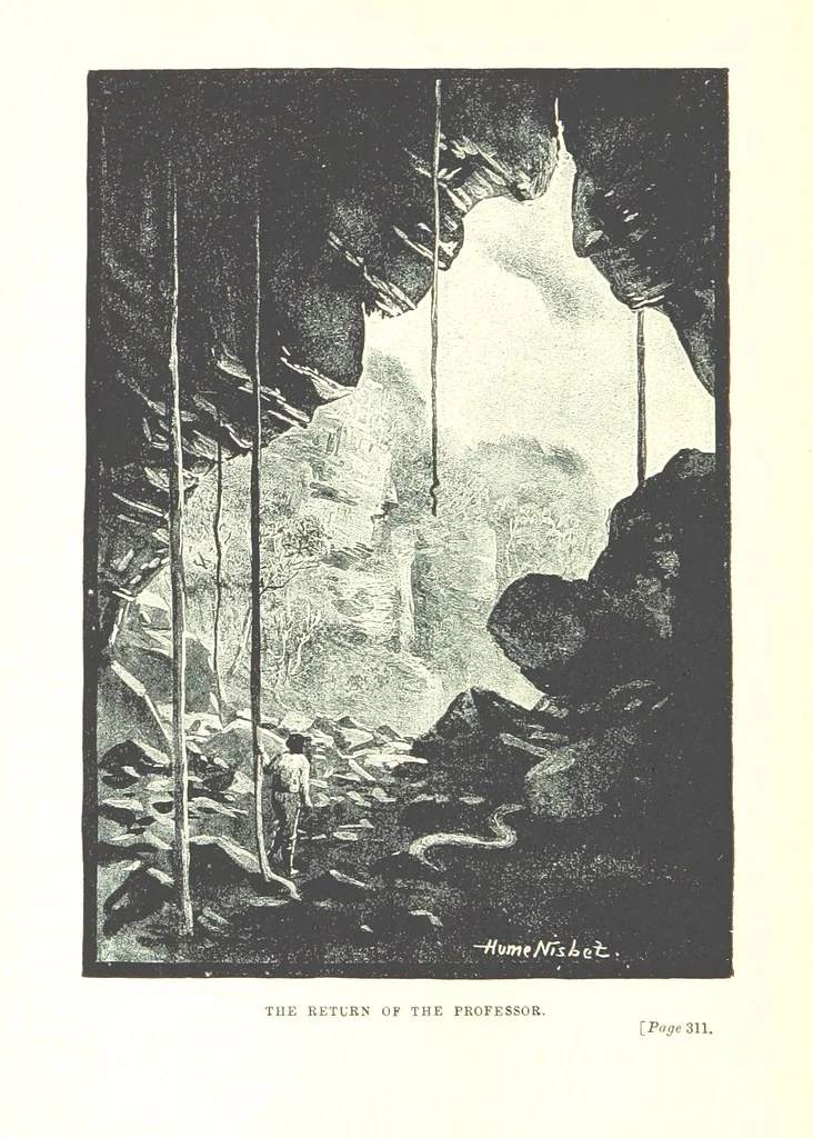 An illustration from The Land of the Hibiscus Blossom: a yarn of the Papuan Gulf ... With illustrations by the author, 1888, leaf 370