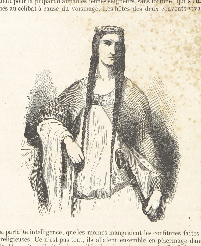 An illustration from Les Environs de Paris, histoire, monuments, paysages ... Par l'élite de la littérature contemporaine (L. Gozlan, J. Janin, Viollet-Leduc, etc.) ... 200 dessins. [Edited by J. E. C. N, 1855, leaf 124