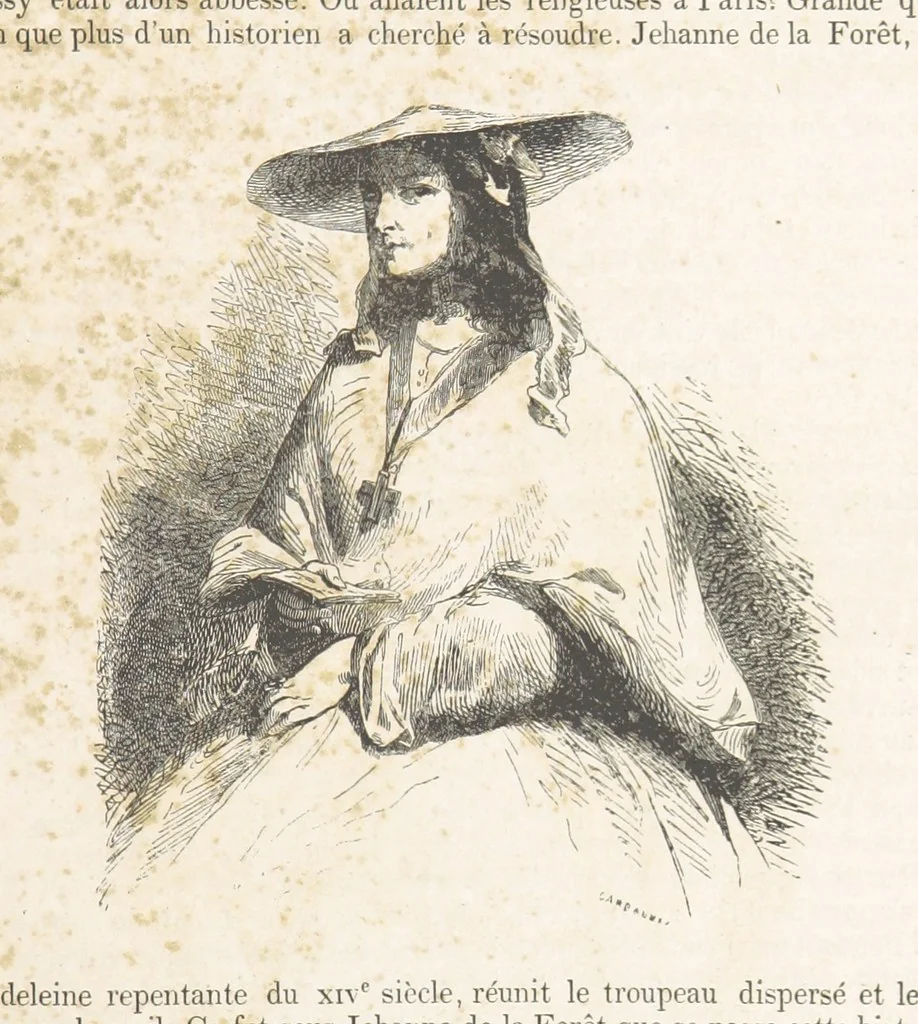 An illustration from Les Environs de Paris, histoire, monuments, paysages ... Par l'élite de la littérature contemporaine (L. Gozlan, J. Janin, Viollet-Leduc, etc.) ... 200 dessins. [Edited by J. E. C. N, 1855, leaf 125