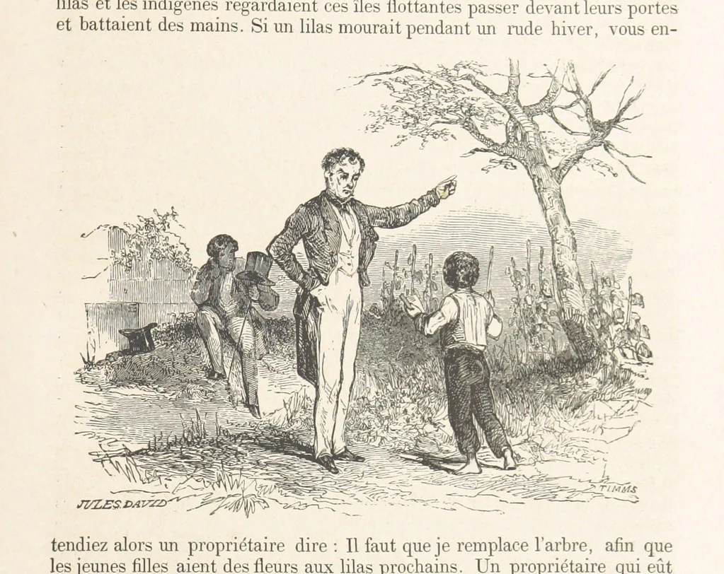 An illustration from Les Environs de Paris, histoire, monuments, paysages ... Par l'élite de la littérature contemporaine (L. Gozlan, J. Janin, Viollet-Leduc, etc.) ... 200 dessins. [Edited by J. E. C. N, 1855, leaf 143