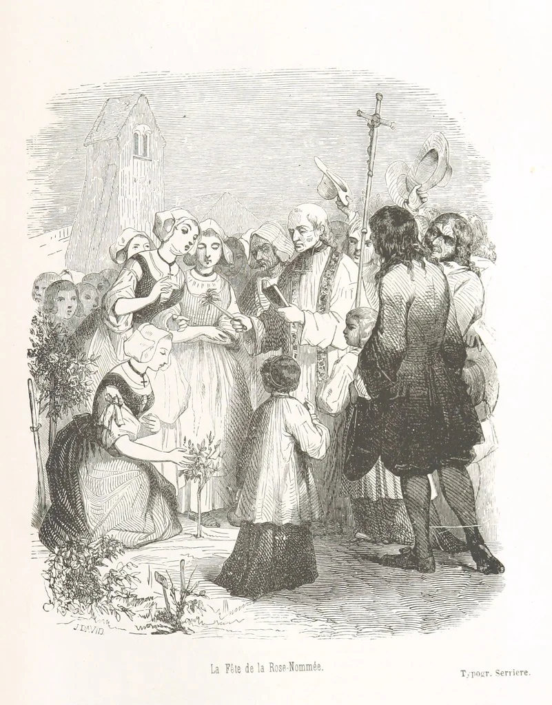 An illustration from Les Environs de Paris, histoire, monuments, paysages ... Par l'élite de la littérature contemporaine (L. Gozlan, J. Janin, Viollet-Leduc, etc.) ... 200 dessins. [Edited by J. E. C. N, 1855, leaf 151