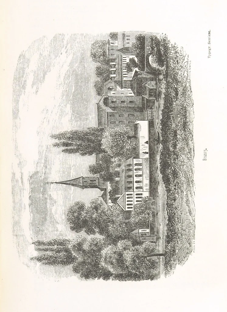 An illustration from Les Environs de Paris, histoire, monuments, paysages ... Par l'élite de la littérature contemporaine (L. Gozlan, J. Janin, Viollet-Leduc, etc.) ... 200 dessins. [Edited by J. E. C. N, 1855, leaf 175