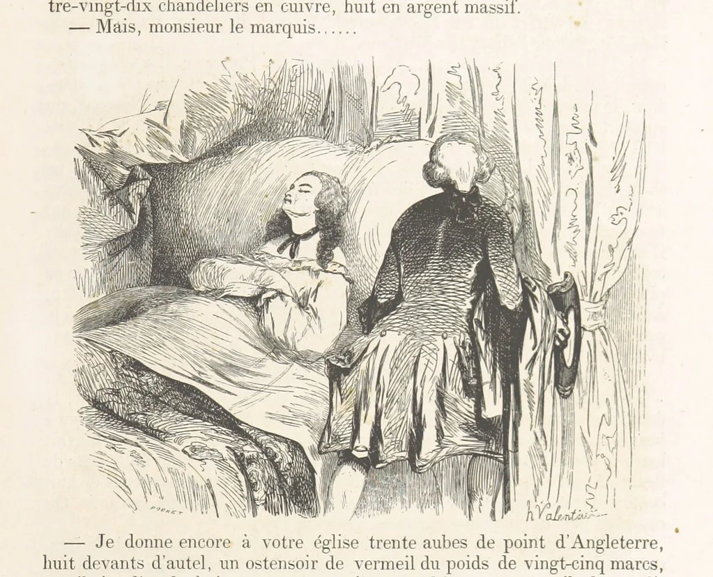 An illustration from Les Environs de Paris, histoire, monuments, paysages ... Par l'élite de la littérature contemporaine (L. Gozlan, J. Janin, Viollet-Leduc, etc.) ... 200 dessins. [Edited by J. E. C. N, 1855, leaf 181