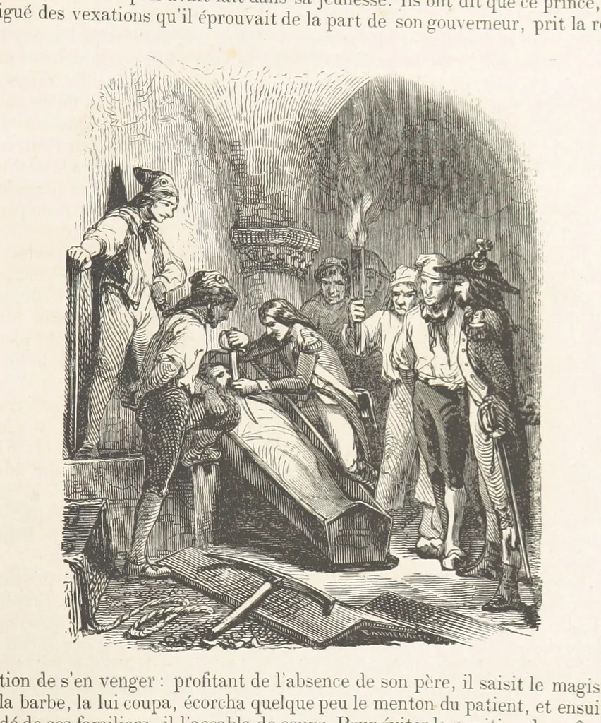 An illustration from Les Environs de Paris, histoire, monuments, paysages ... Par l'élite de la littérature contemporaine (L. Gozlan, J. Janin, Viollet-Leduc, etc.) ... 200 dessins. [Edited by J. E. C. N, 1855, leaf 193