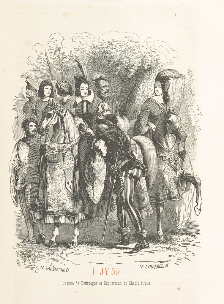 An illustration from Les Environs de Paris, histoire, monuments, paysages ... Par l'élite de la littérature contemporaine (L. Gozlan, J. Janin, Viollet-Leduc, etc.) ... 200 dessins. [Edited by J. E. C. N, 1855, leaf 219