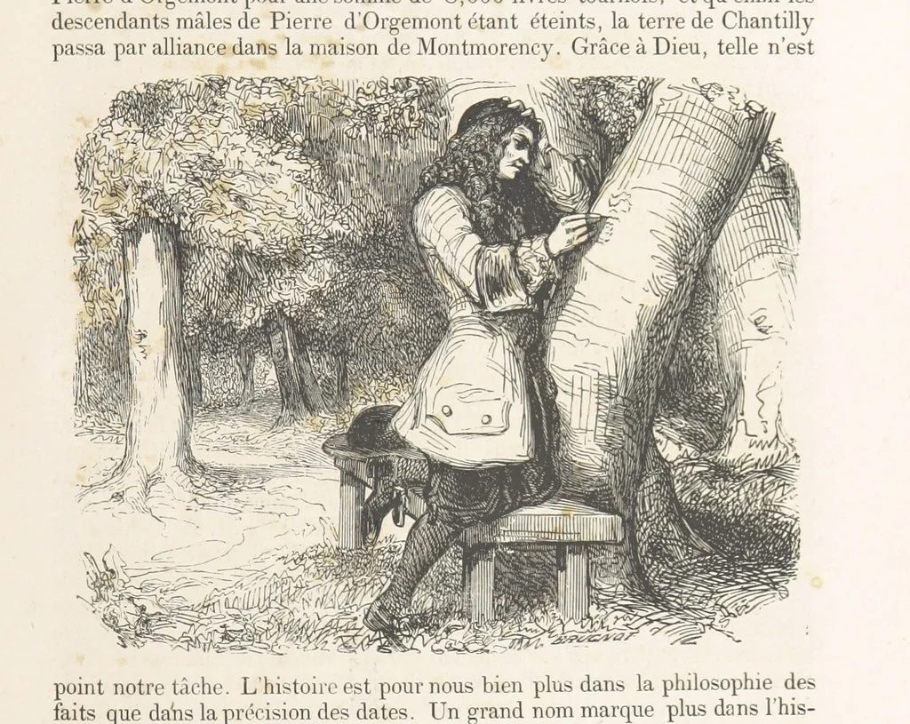 An illustration from Les Environs de Paris, histoire, monuments, paysages ... Par l'élite de la littérature contemporaine (L. Gozlan, J. Janin, Viollet-Leduc, etc.) ... 200 dessins. [Edited by J. E. C. N, 1855, leaf 227