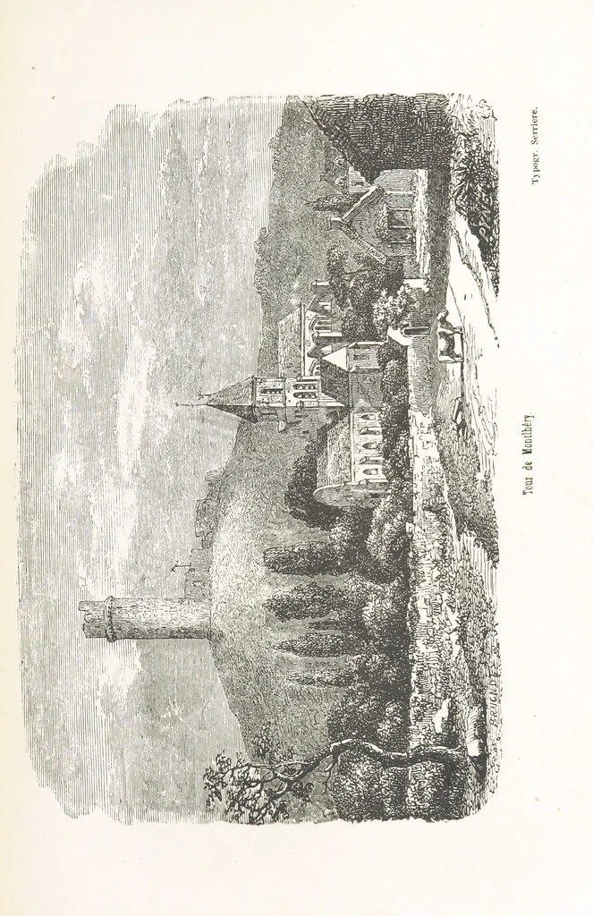 An illustration from Les Environs de Paris, histoire, monuments, paysages ... Par l'élite de la littérature contemporaine (L. Gozlan, J. Janin, Viollet-Leduc, etc.) ... 200 dessins. [Edited by J. E. C. N, 1855, leaf 263