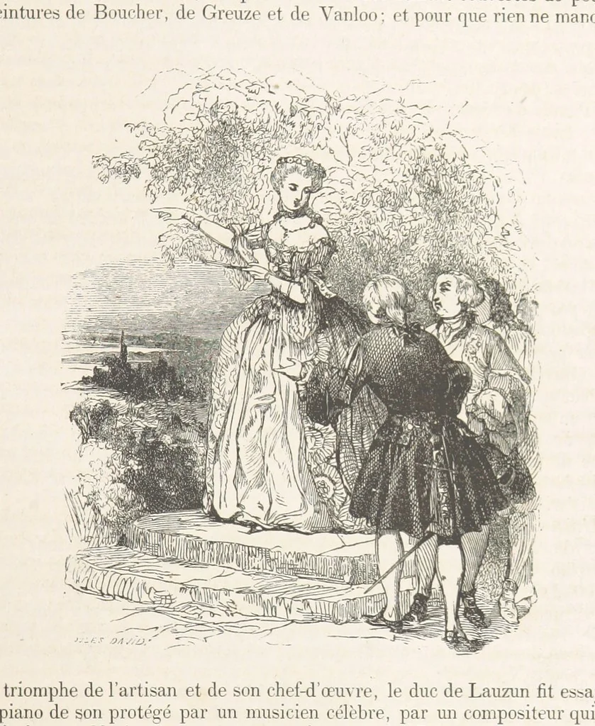 An illustration from Les Environs de Paris, histoire, monuments, paysages ... Par l'élite de la littérature contemporaine (L. Gozlan, J. Janin, Viollet-Leduc, etc.) ... 200 dessins. [Edited by J. E. C. N, 1855, leaf 269