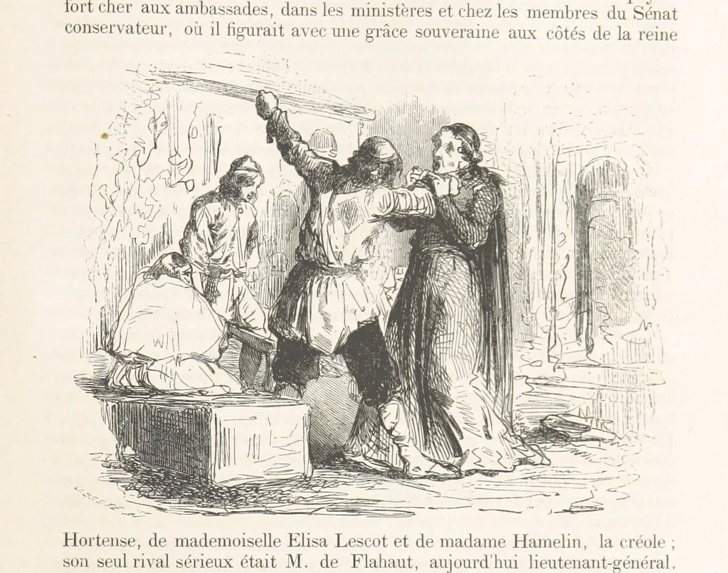 An illustration from Les Environs de Paris, histoire, monuments, paysages ... Par l'élite de la littérature contemporaine (L. Gozlan, J. Janin, Viollet-Leduc, etc.) ... 200 dessins. [Edited by J. E. C. N, 1855, leaf 289