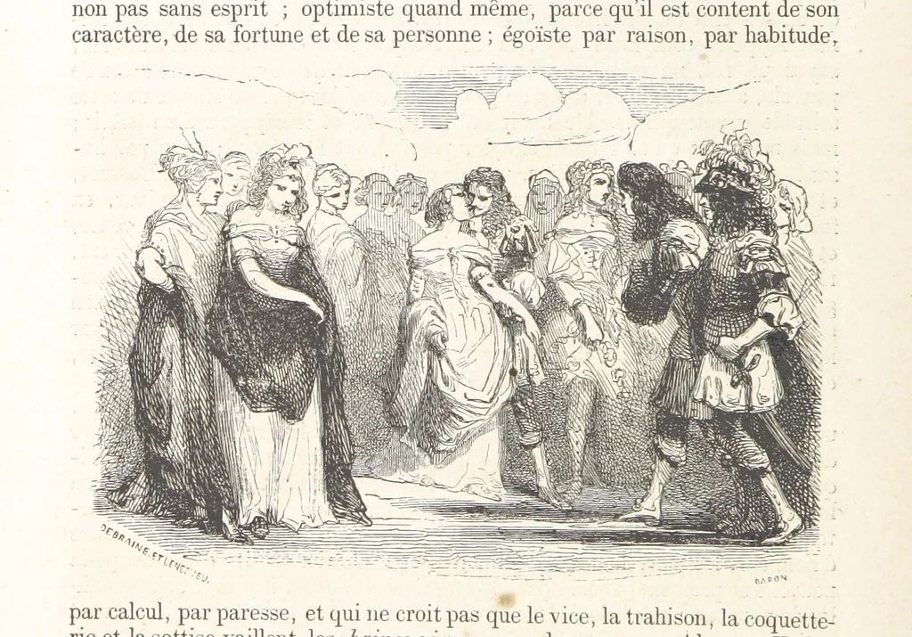 An illustration from Les Environs de Paris, histoire, monuments, paysages ... Par l'élite de la littérature contemporaine (L. Gozlan, J. Janin, Viollet-Leduc, etc.) ... 200 dessins. [Edited by J. E. C. N, 1855, leaf 30