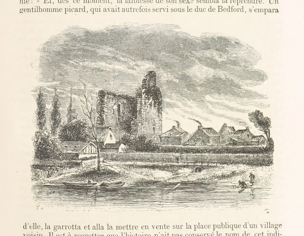 An illustration from Les Environs de Paris, histoire, monuments, paysages ... Par l'élite de la littérature contemporaine (L. Gozlan, J. Janin, Viollet-Leduc, etc.) ... 200 dessins. [Edited by J. E. C. N, 1855, leaf 301