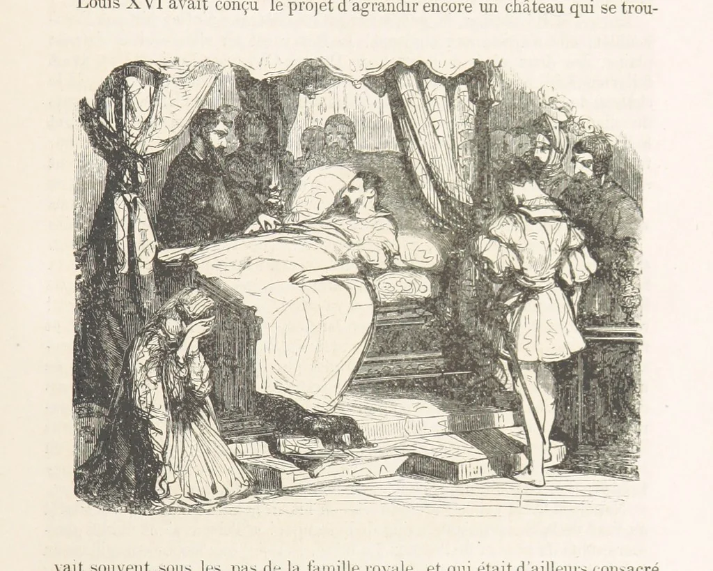 An illustration from Les Environs de Paris, histoire, monuments, paysages ... Par l'élite de la littérature contemporaine (L. Gozlan, J. Janin, Viollet-Leduc, etc.) ... 200 dessins. [Edited by J. E. C. N, 1855, leaf 317