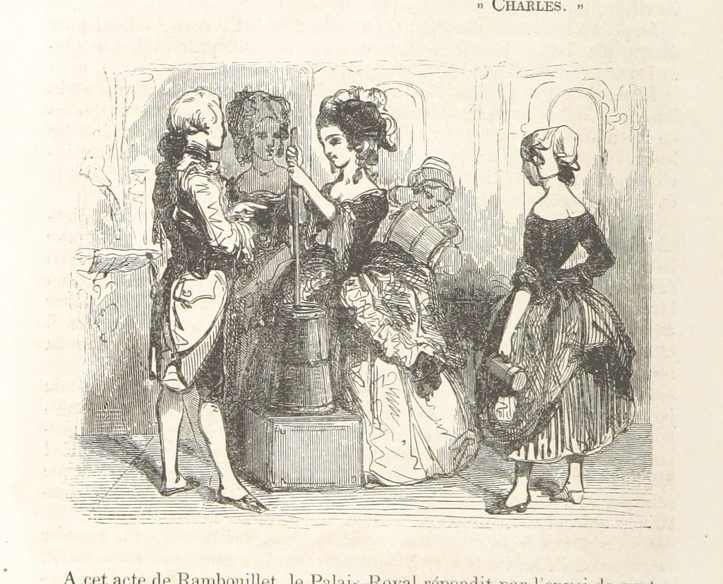 An illustration from Les Environs de Paris, histoire, monuments, paysages ... Par l'élite de la littérature contemporaine (L. Gozlan, J. Janin, Viollet-Leduc, etc.) ... 200 dessins. [Edited by J. E. C. N, 1855, leaf 320