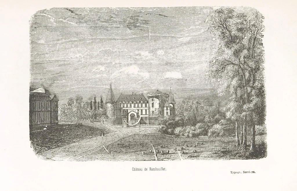 An illustration from Les Environs de Paris, histoire, monuments, paysages ... Par l'élite de la littérature contemporaine (L. Gozlan, J. Janin, Viollet-Leduc, etc.) ... 200 dessins. [Edited by J. E. C. N, 1855, leaf 325